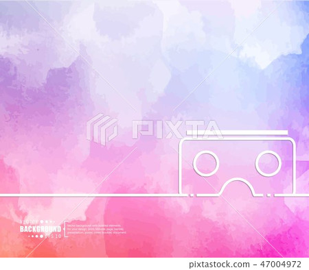 Abstract creative concept vector line draw background for web, mobile app, illustration template 47004972