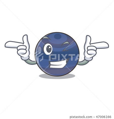 Wink neptune planet the isolated with mascot 47006166