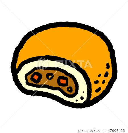 Curry bread Curry bread 47007413