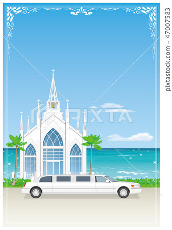 有一個教堂豪華轎車框架 47007583