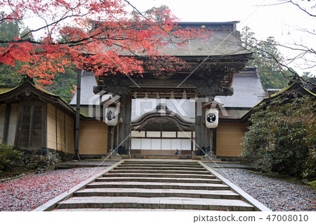 Kongo temple from the mountain gate Kongo temple from the mountain gate 47008010