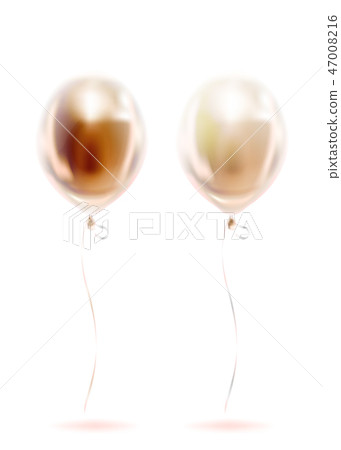 Pink Gold Foil Transparent Balloons, golden sphere Pink Gold Foil Transparent Balloons, golden sphere 47008216