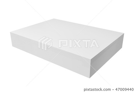 Stack of papers. White blank sheets isolated on white background Stack of papers. White blank sheets isolated on white background 47009440