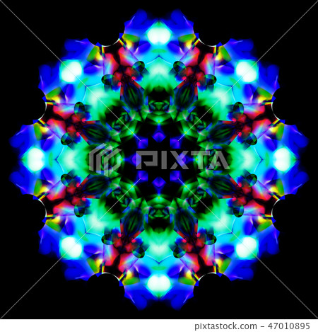 Art abstract design. Vivid, color, mirror pattern. Art abstract design. Vivid, color, mirror pattern. 47010895