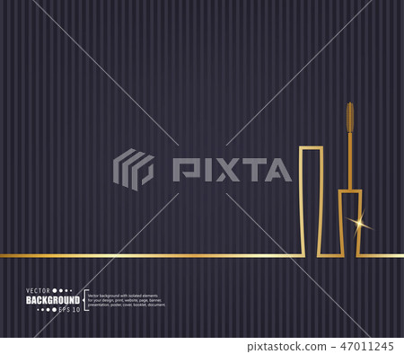 Abstract creative concept vector line draw background for web, mobile app, illustration template 47011245