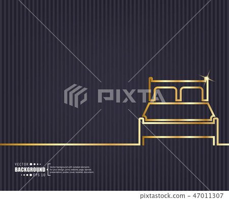 Abstract creative concept vector line draw... - Stock Illustration ...