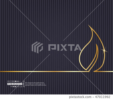 Abstract creative concept vector line draw background for web, mobile app, illustration template 47011992