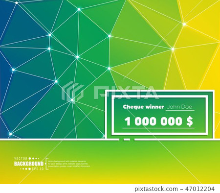 Abstract creative concept vector line draw background for web, mobile app, illustration template 47012204