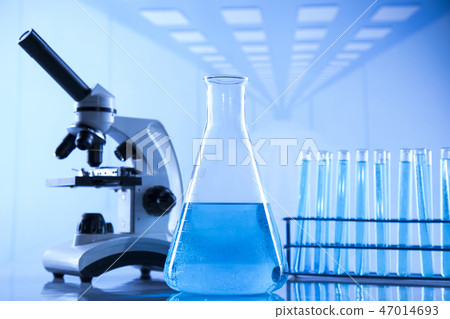 Laboratory equipment, lots of glass filled 47014693