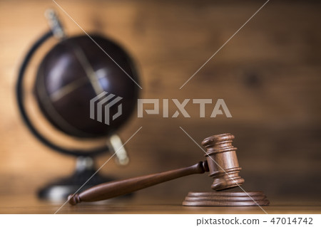 Globe, Law and justice concept 47014742