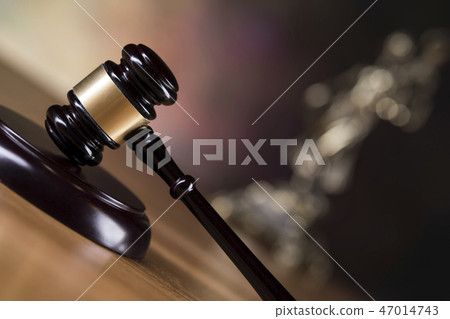 Gavel,Law theme, mallet of judge concept 47014743
