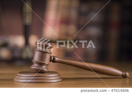Gavel,Law theme, mallet of judge concept 47014806