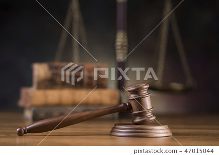 Gavel,Law theme, mallet of judge concept 47015044