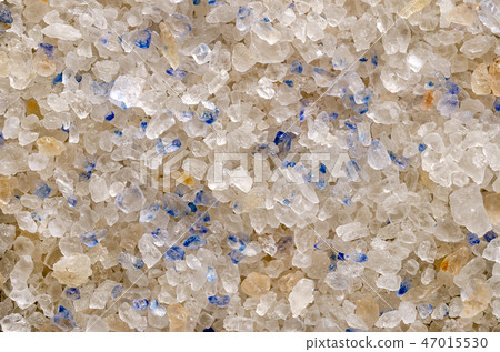 Persian Blue Salt crystals closeup, surface 47015530