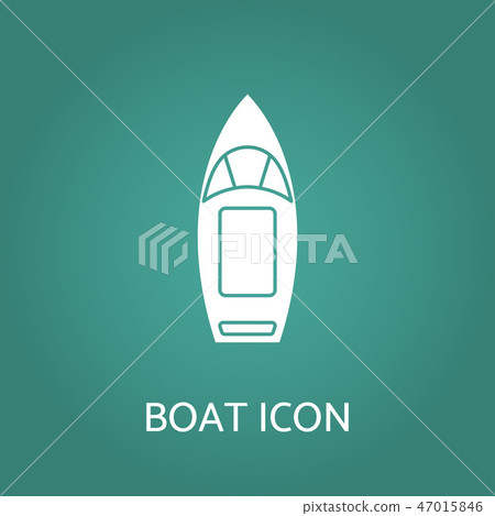 Boat icon. Vector illustration. 47015846