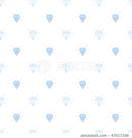Diamond seamless pattern vector illustration. Diamond seamless pattern vector illustration. 47017206