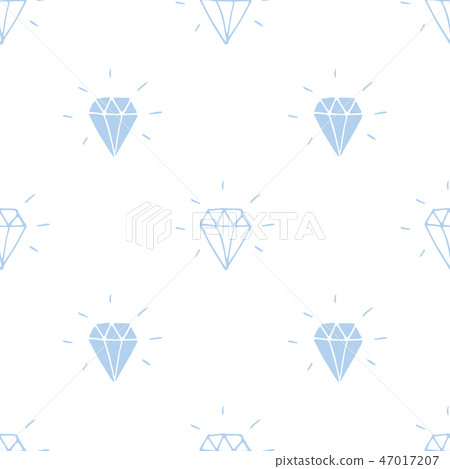 Diamond seamless pattern vector illustration. - Stock Illustration ...