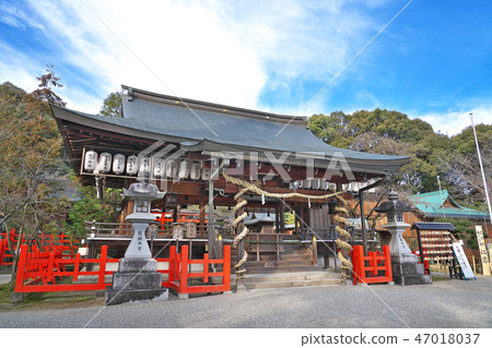 [Tatsuda Shrine]位於Nara Pref。南的生駒郡美里鎮 47018037