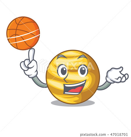 With basketball planet venus in the shape character 47018701