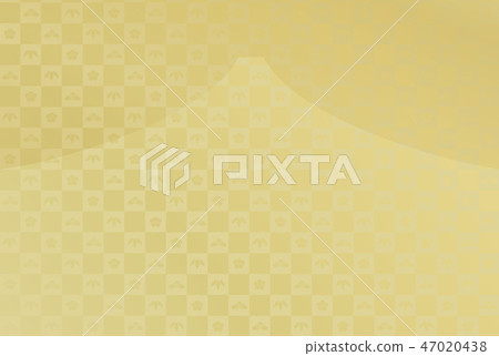 Gold fuji background 47020438