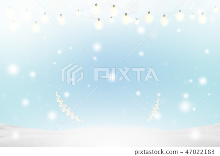 Christmas and New Year background with ribbon... - Stock Illustration ...