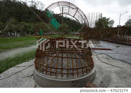 bridge under construction damaged aftertyphoon 47023274