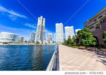 神奈川橫濱港未來的風景 神奈川橫濱港未來的風景 47023362