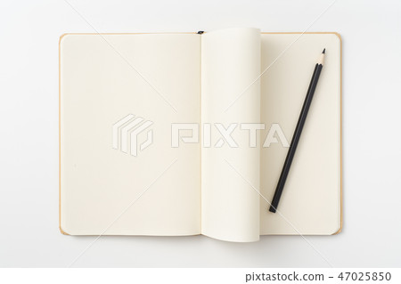 karft paper hardcover notebook with open page karft paper hardcover notebook with open page 47025850