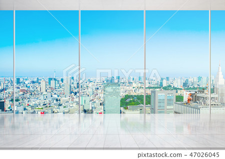 empty marble ground for mockup 47026045