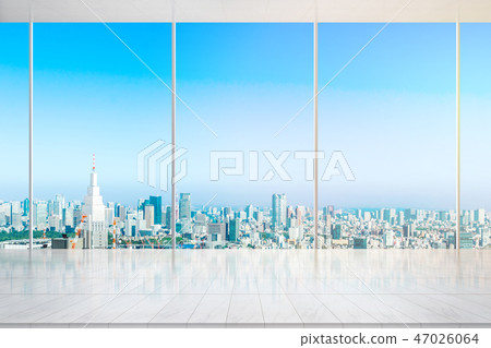 empty marble ground for mockup 47026064