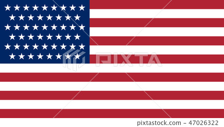 Flag of the USA. 47026322
