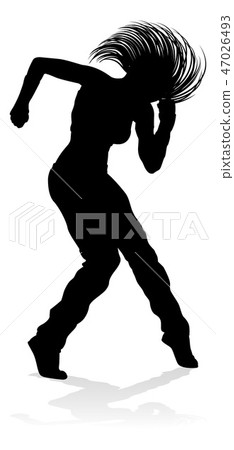 Street Dance Dancer Silhouette 47026493