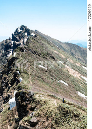 Spring Tanigawadake mountain climbing (from Ichinokuradake to Okino ear) 47026669
