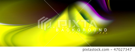 Blurred fluid colors background, abstract waves lines, mixing colours with light effects on light Blurred fluid colors background, abstract waves lines, mixing colours with light effects on light 47027347