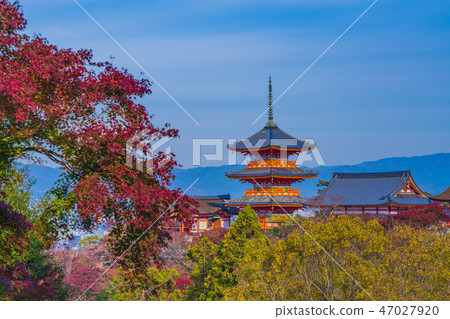 Kiyomizu-dera Mie Tower, Autumn in Kyoto 47027920