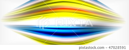 Smooth liquid blur wave background, color flow concept, illustration Smooth liquid blur wave background, color flow concept, illustration 47028591