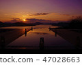Evening landscape of Seto 47028663