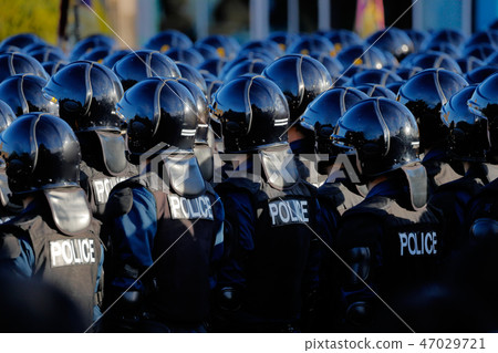 警察防暴警察保護城市 47029721