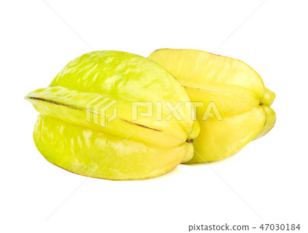 Two carambola fruits 47030184