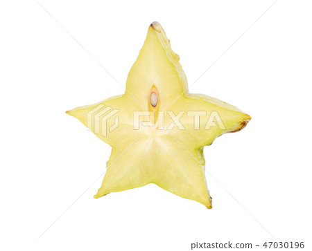 Half carambola fruit 47030196