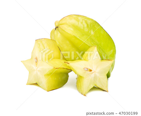 Carambola fruit with half 47030199