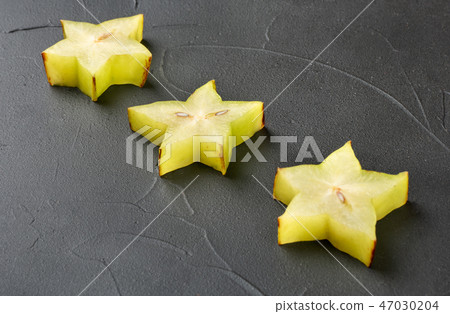 Slice carambola fruit Slice carambola fruit 47030204