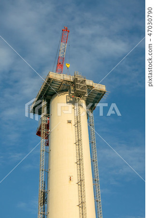 Chimney disassembly work Chimney disassembly work 47030790