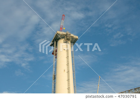 Chimney disassembly work Chimney disassembly work 47030791
