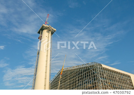 Chimney disassembly work Chimney disassembly work 47030792
