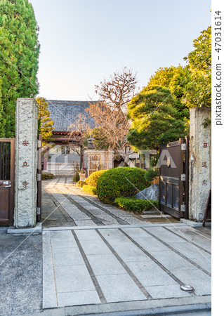 Tokyo downtown area Landscape of Yanaka Antaji Temple Tokyo downtown area Landscape of Yanaka Antaji Temple 47031614