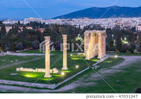 Aerial city view in Athens, Greece Aerial city view in Athens, Greece 47031847