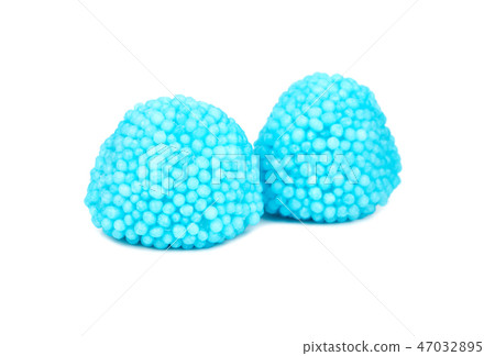 Blue berry jelly candy 47032895