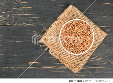 Buckwheat in a bowl Buckwheat in a bowl 47033788