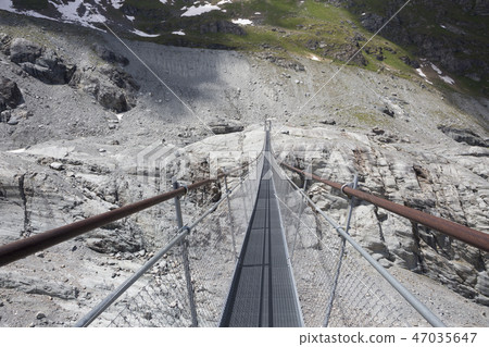 Footbridge of Corbassiere (Bagnes, Switzerland) 47035647